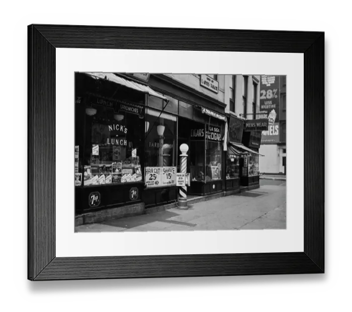 Framed Print : Store Fronts Framed Print : Store Fronts