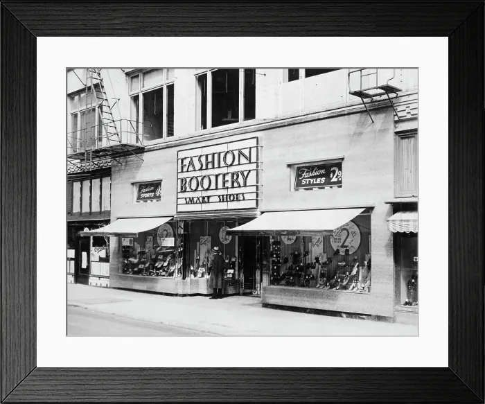 Framed Print : Fashion Bootery Framed Print : Fashion Bootery
