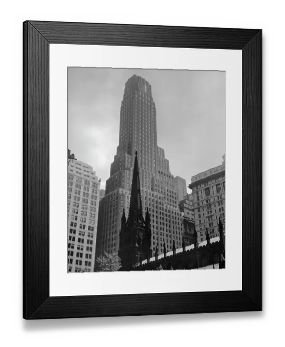 Framed Print : Irving Trust Company Building Framed Print : Irving Trust Company Building