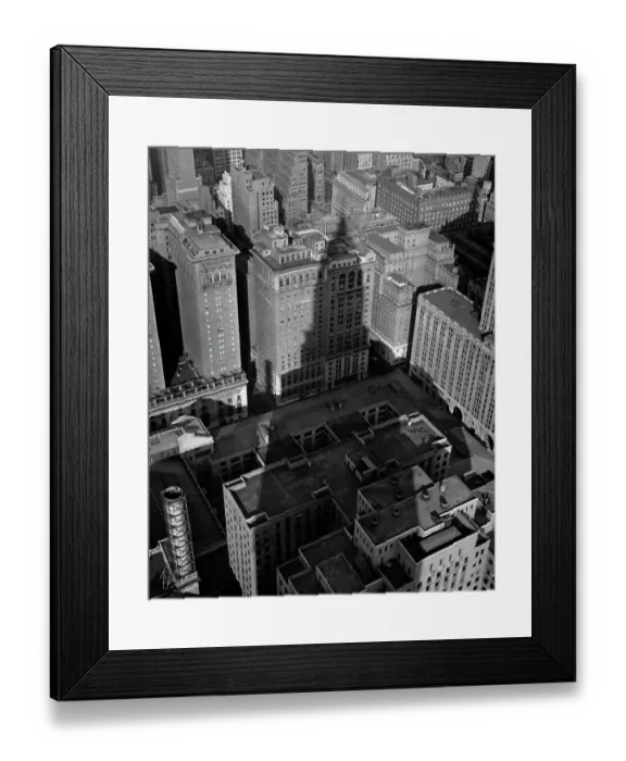 Framed Print : Aerial View Of Midtown Manhattan Framed Print : Aerial View Of Midtown Manhattan