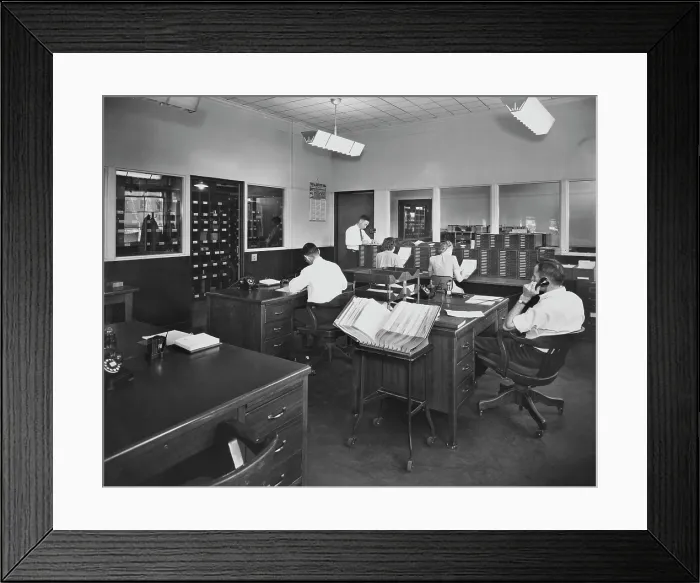 Framed Print : Office Interior Framed Print : Office Interior