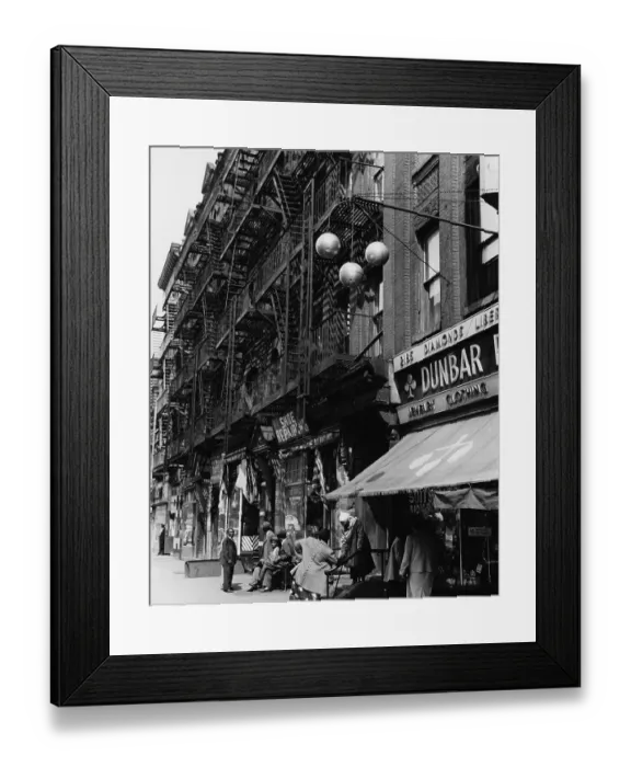Framed Print : 7th Avenue, Harlem Framed Print : 7th Avenue, Harlem