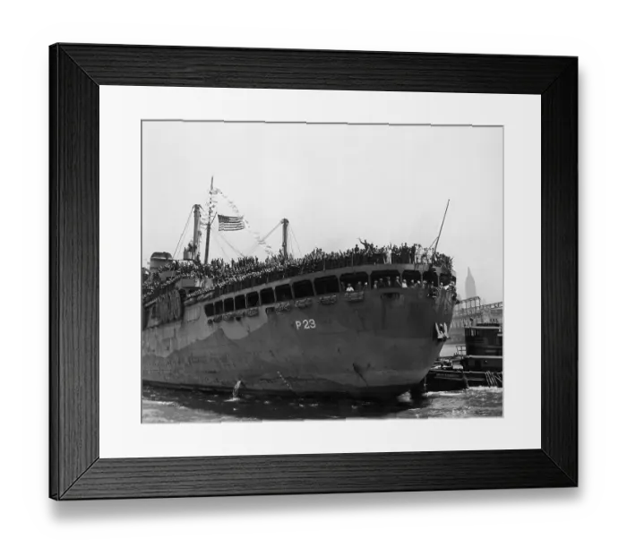 Framed Print : USS West Point