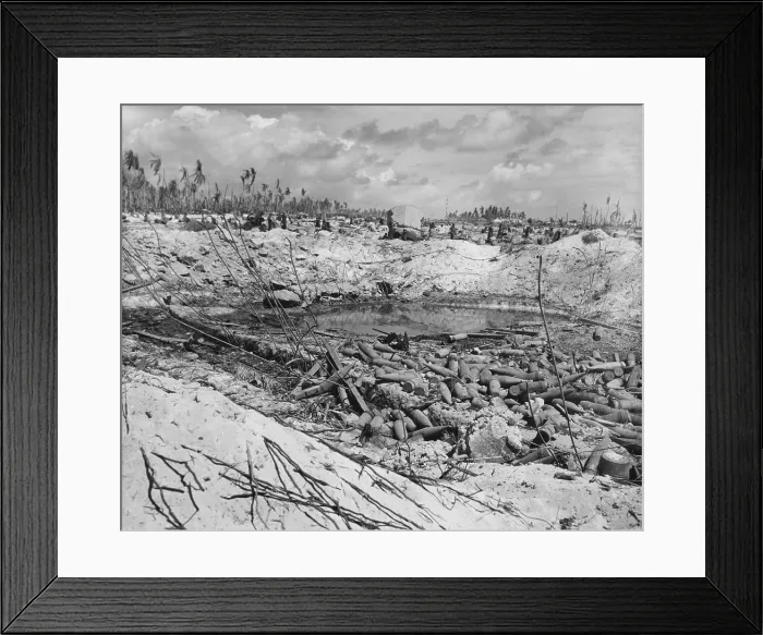 Framed Print : Japanese Ammunition Dump Framed Print : Japanese Ammunition Dump