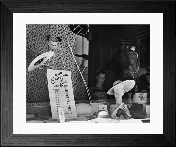 Framed Print : Hats For Sale
