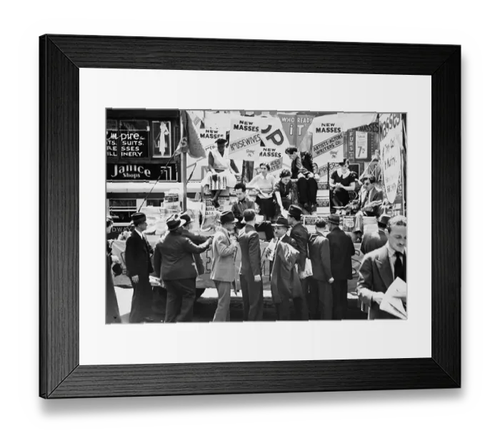 Framed Print : May Day Parade Framed Print : May Day Parade