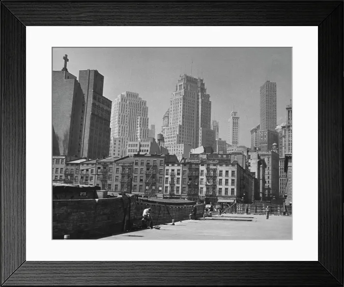 Framed Print : South Street, New York Framed Print : South Street, New York