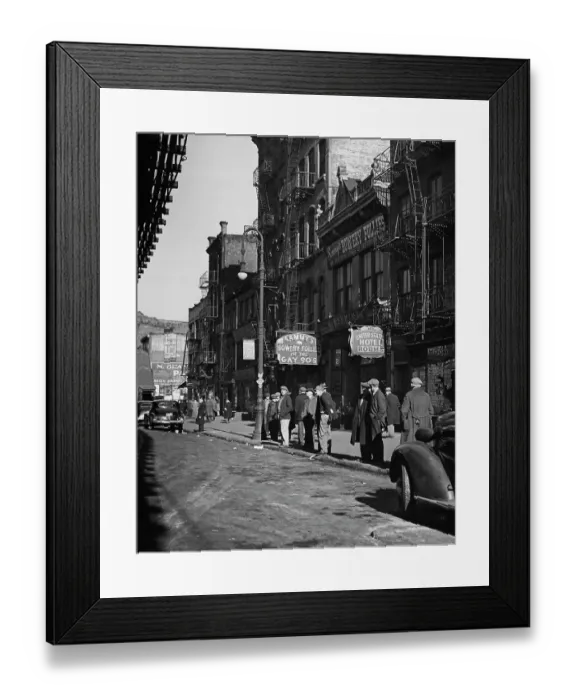 Framed Print : Sammy's Bowery Follies Of The Gay 90s, NYC Framed Print : Sammy's Bowery Follies Of The Gay 90s, NYC