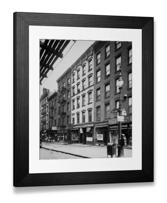 Framed Print : East 46th & 3rd, Midtown Manhattan, NYC