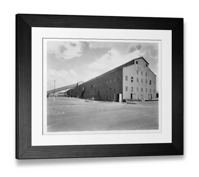 Framed Print : GOLD MINE. A view of the Rendontein Estates Gold Mine in South Africa Framed Print : GOLD MINE. A view of the Rendontein Estates Gold Mine in South Africa