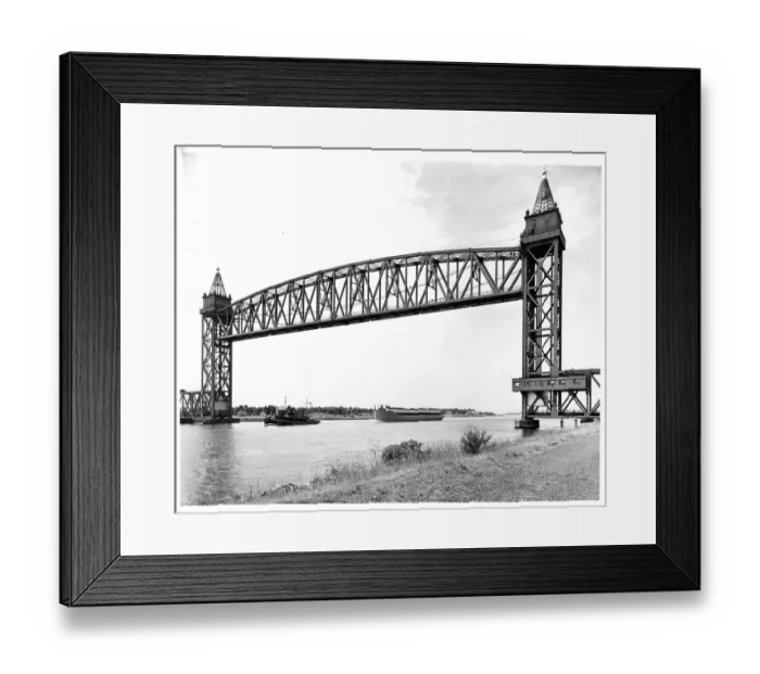 Framed Print : RAILROAD BRIDGE Framed Print : RAILROAD BRIDGE
