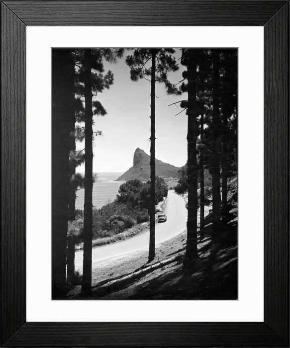 Framed Print : CHAPMANS PEAK IN CAPE TOWN Framed Print : CHAPMANS PEAK IN CAPE TOWN