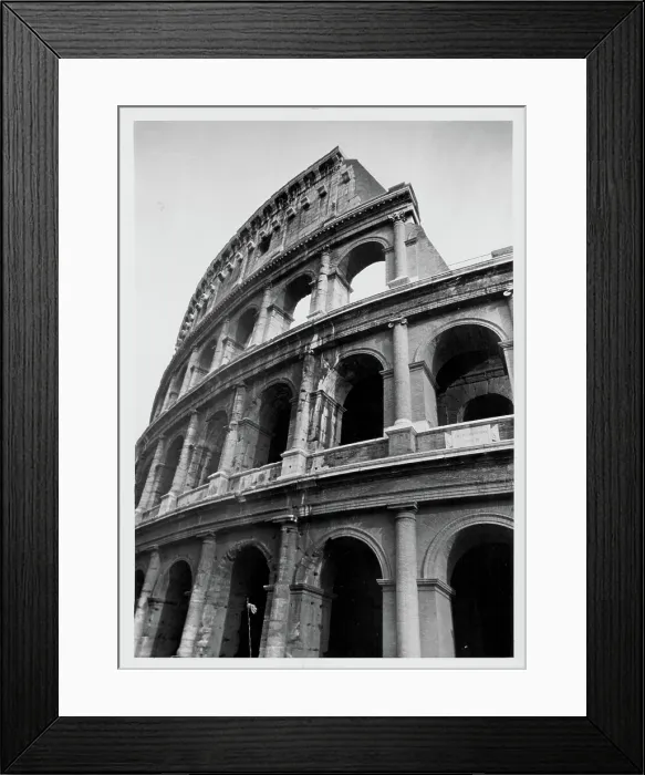 Framed Print : Colosseum. The Colosseum, or Coliseum, a massive Roman amphitheatre in