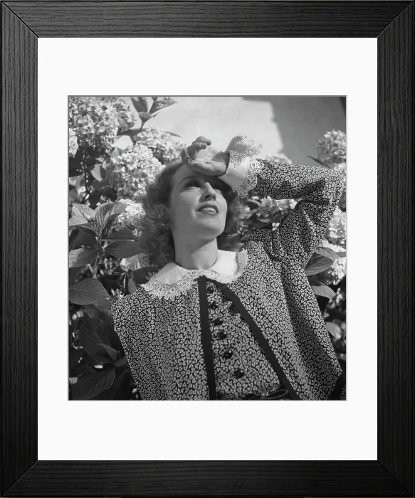 Framed Print : Actress Jeanette MacDonald Framed Print : Actress Jeanette MacDonald