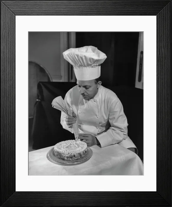 Framed Print : Cake Decorating Framed Print : Cake Decorating