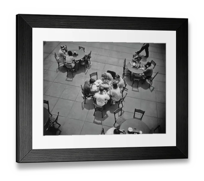 Framed Print : Al Fresco Dining Framed Print : Al Fresco Dining