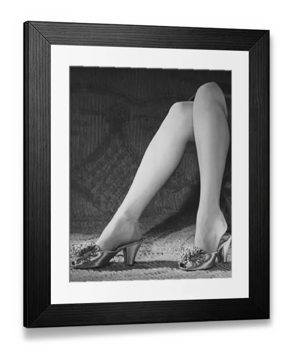 Framed Print : Female's Legs Framed Print : Female's Legs