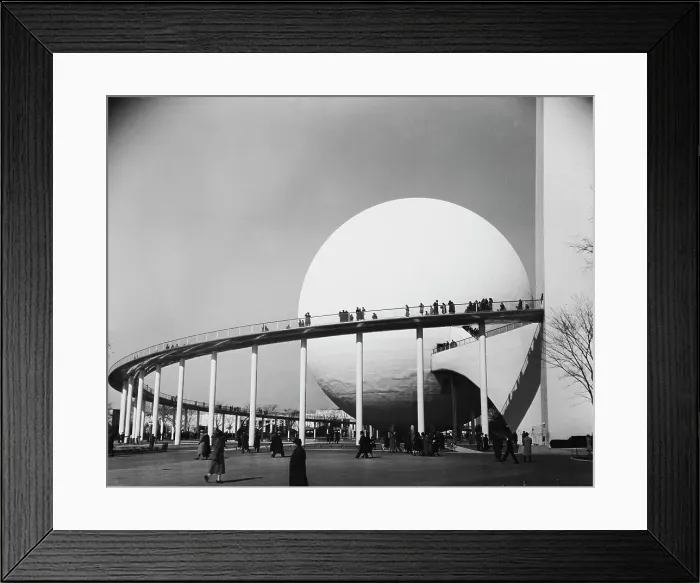 Framed Print : Perisphere And Walkway, New York World's Fair Framed Print : Perisphere And Walkway, New York World's Fair