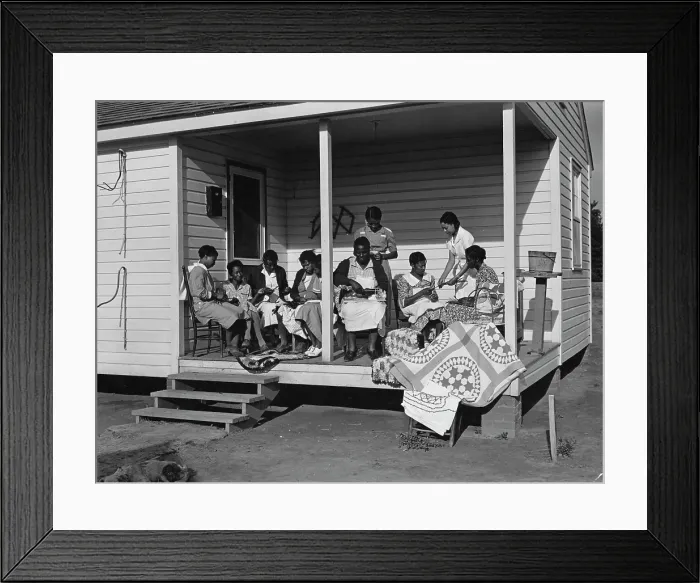 Framed Print : Georgia Quilting Framed Print : Georgia Quilting