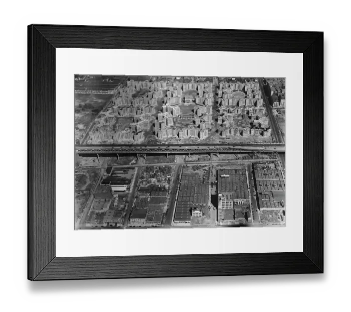 Framed Print : Queensbridge Houses