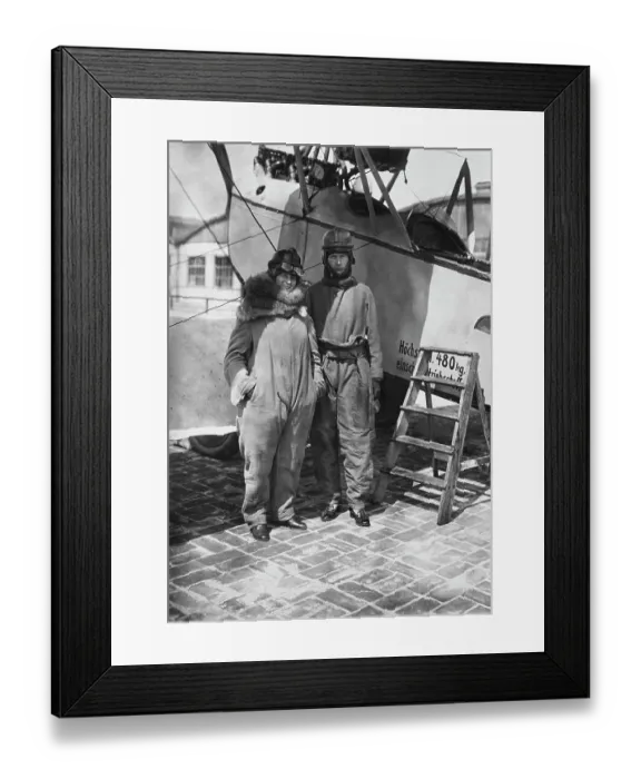 Framed Print : 1919 German Air Costumes Framed Print : 1919 German Air Costumes