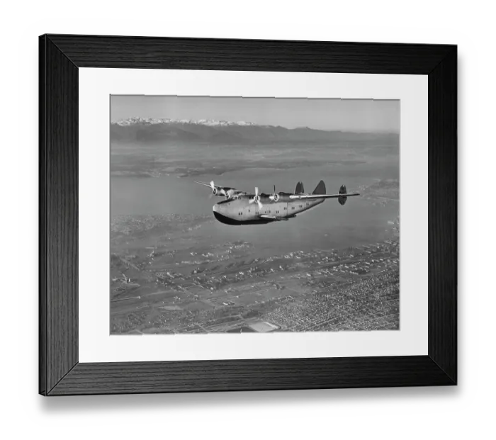 Framed Print : Pan American Airways Prototype Boeing B-314 Clipper