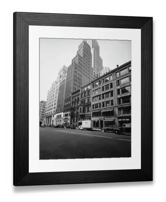Framed Print : East 57th Street, New York Framed Print : East 57th Street, New York