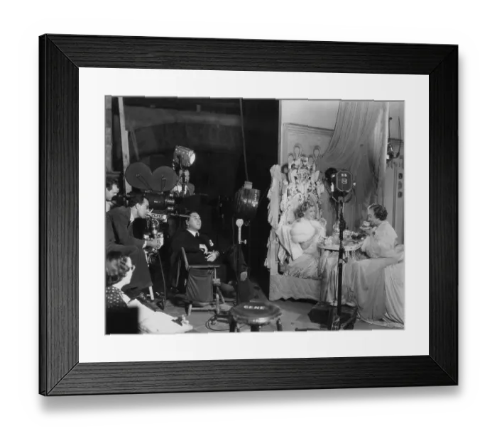 Framed Print : The Baroness And The Butler Framed Print : The Baroness And The Butler