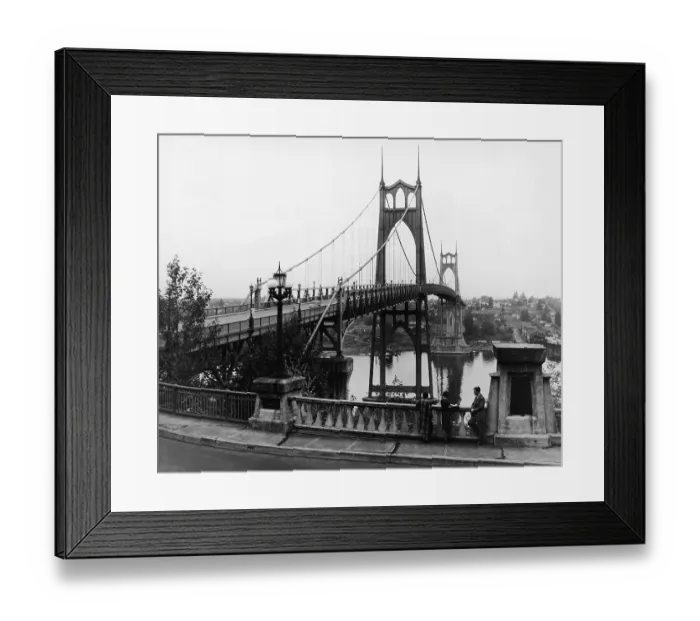 Framed Print : St. John's Bridge, Portland Framed Print : St. John's Bridge, Portland