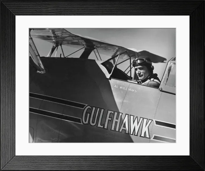 Framed Print : Al Williams, Circa 1936 Framed Print : Al Williams, Circa 1936