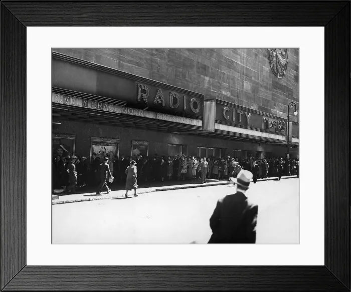 Framed Print : Radio City Music Hall Framed Print : Radio City Music Hall