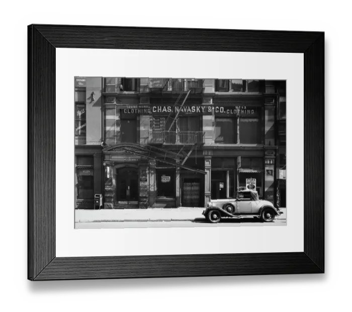 Framed Print : Charles Navasky & Co Clothing Store Framed Print : Charles Navasky & Co Clothing Store