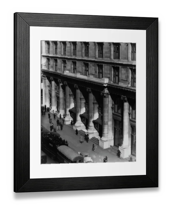 Framed Print : B Altman And Company Department Store