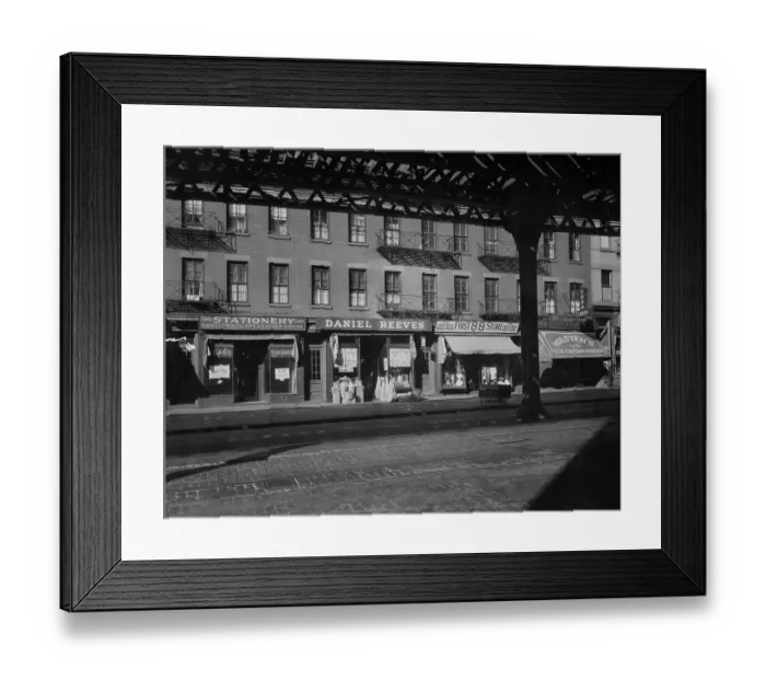 Framed Print : New York Retail Parade Framed Print : New York Retail Parade