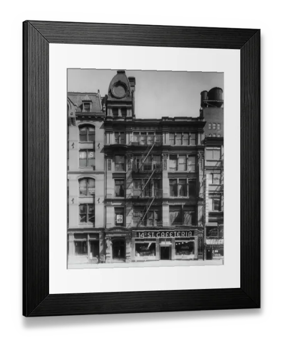 Framed Print : 14th Street, Manhattan, NYC Framed Print : 14th Street, Manhattan, NYC