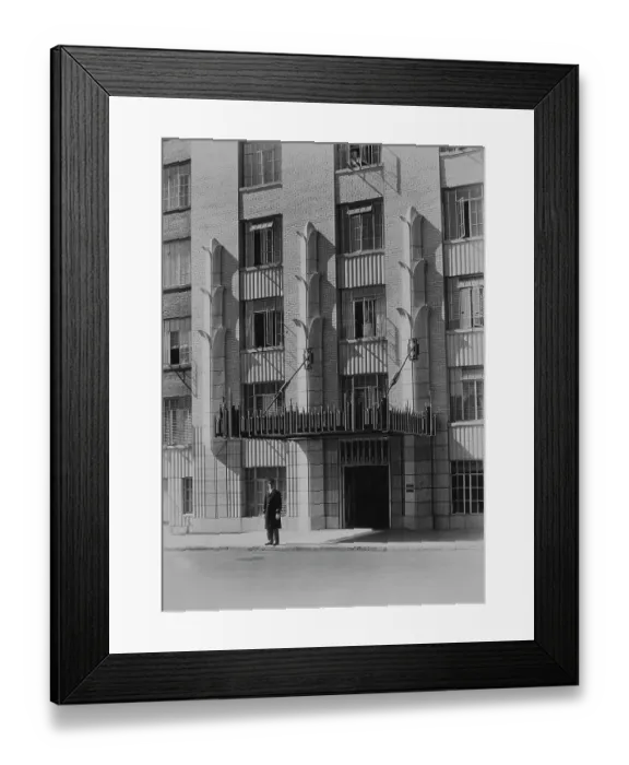 Framed Print : New York City Doorman Framed Print : New York City Doorman