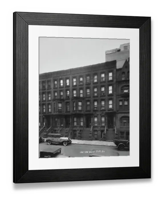 Framed Print : West 71st Street, Manhattan, NYC Framed Print : West 71st Street, Manhattan, NYC