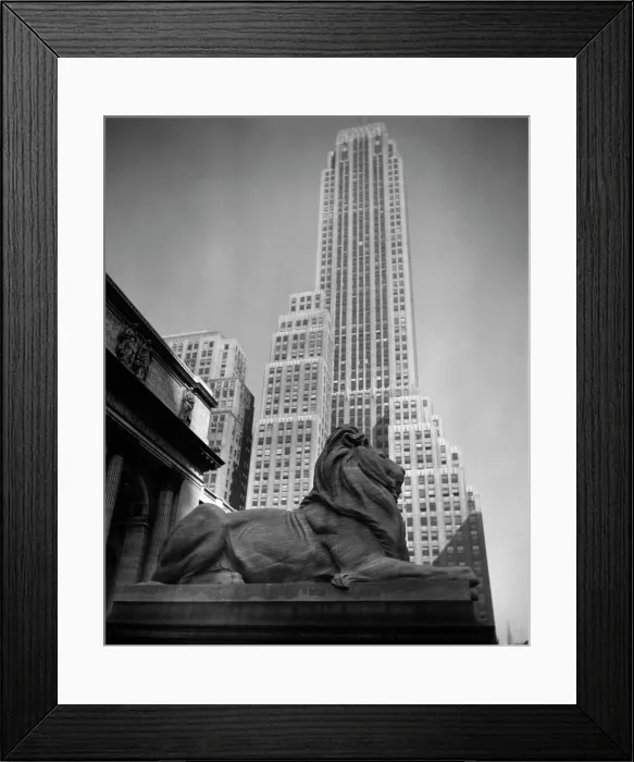 Framed Print : 500 Fifth Avenue Framed Print : 500 Fifth Avenue