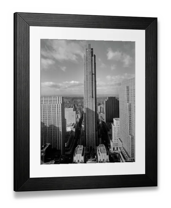 Framed Print : Rockefeller Center Framed Print : Rockefeller Center