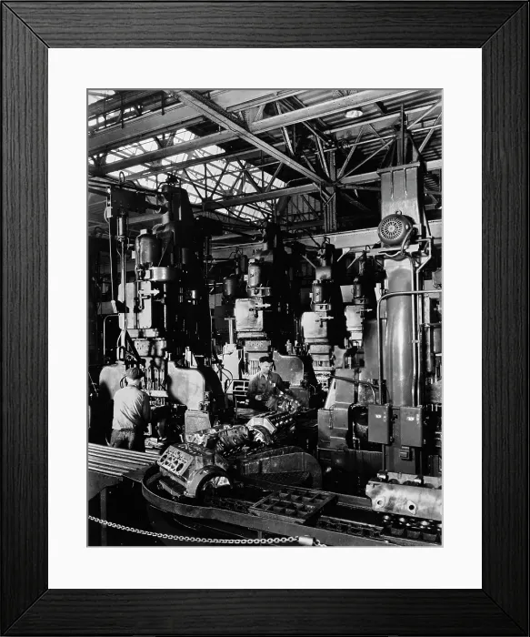 Framed Print : Ford Rouge Factory, Dearborn, Michigan Framed Print : Ford Rouge Factory, Dearborn, Michigan