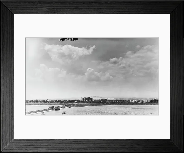 Framed Print : View Across Silver Lake, Staten Island Framed Print : View Across Silver Lake, Staten Island
