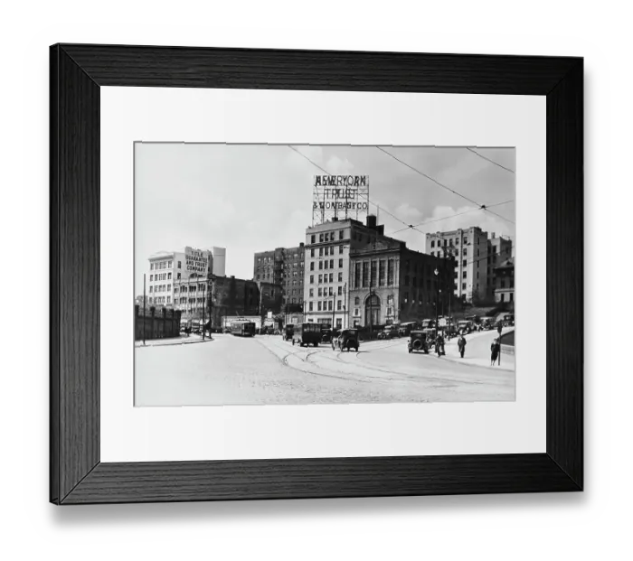Framed Print : Intersection In St George, Staten Island Framed Print : Intersection In St George, Staten Island