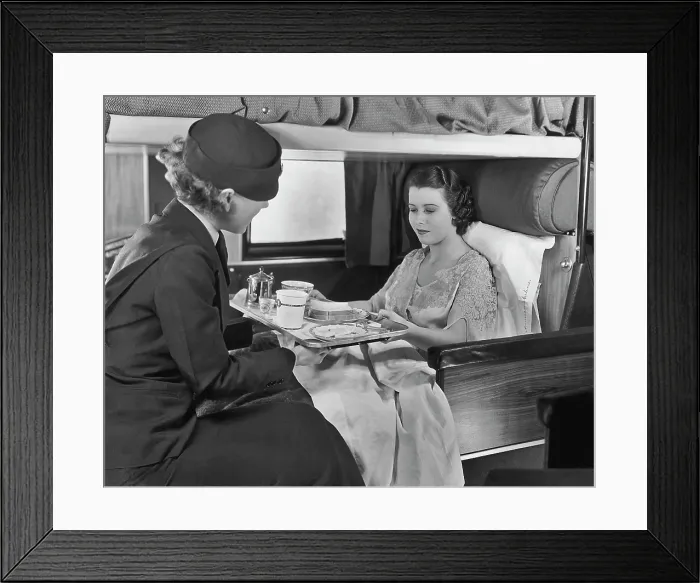 Framed Print : Airline Meal Framed Print : Airline Meal