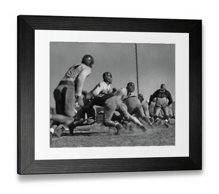Framed Print : Football Game Framed Print : Football Game