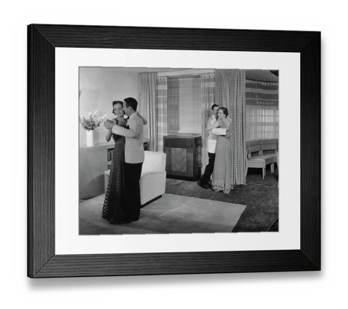 Framed Print : Dance Foursome Framed Print : Dance Foursome