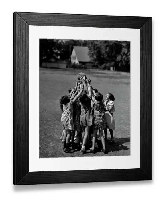 Framed Print : Reaching For The Ball Framed Print : Reaching For The Ball