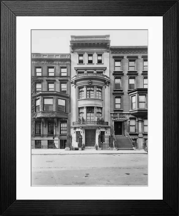 Framed Print : New York Mansion Framed Print : New York Mansion