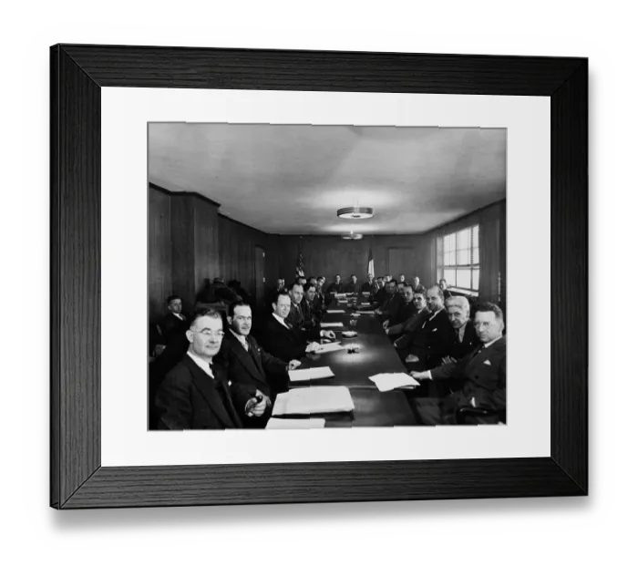 Framed Print : Well-Attended Meeting Framed Print : Well-Attended Meeting