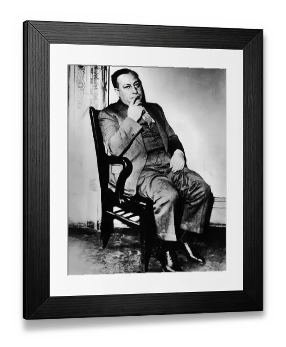 Framed Print : Waxet Gordon Sits During Trial Framed Print : Waxet Gordon Sits During Trial