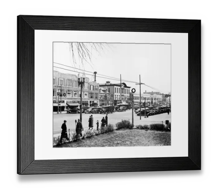 Framed Print : Main Street, Orange, New Jersey Framed Print : Main Street, Orange, New Jersey